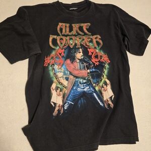 Alice Cooper Graphic Black Men's T-Shirt